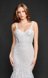Nina Canacci 9141 Ivory/Silver