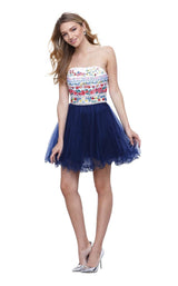 Nox Anabel NX-6249 Navy-White