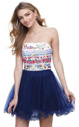 Nox Anabel NX-6249 Navy-White