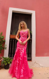 Nox Anabel Q1390 Coral/Fuchsia