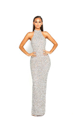 Portia and Scarlett PS1955 Silver/Nude