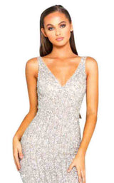 Portia and Scarlett PS1957 Silver/Nude