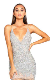 Portia and Scarlett PS1963 Silver/Nude