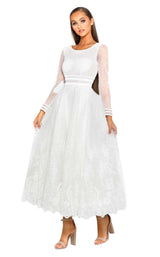 Portia and Scarlett PS2007 White