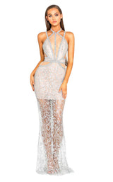 Portia and Scarlett PS2012 Silver/Nude