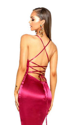 Portia and Scarlett PS2037 Deep Red