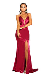 Portia and Scarlett PS2037 Deep Red