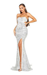 Portia and Scarlett PS2043 Silver