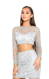 Portia and Scarlett PS2049 Silver