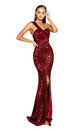 Portia and Scarlett PS2061 Deep Red