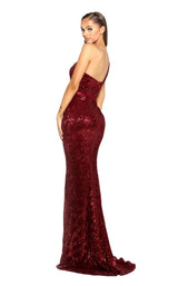 Portia and Scarlett PS2061 Deep Red