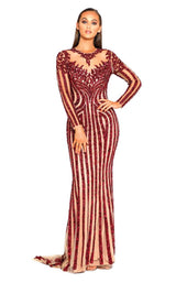 Portia and Scarlett PS2066 Red