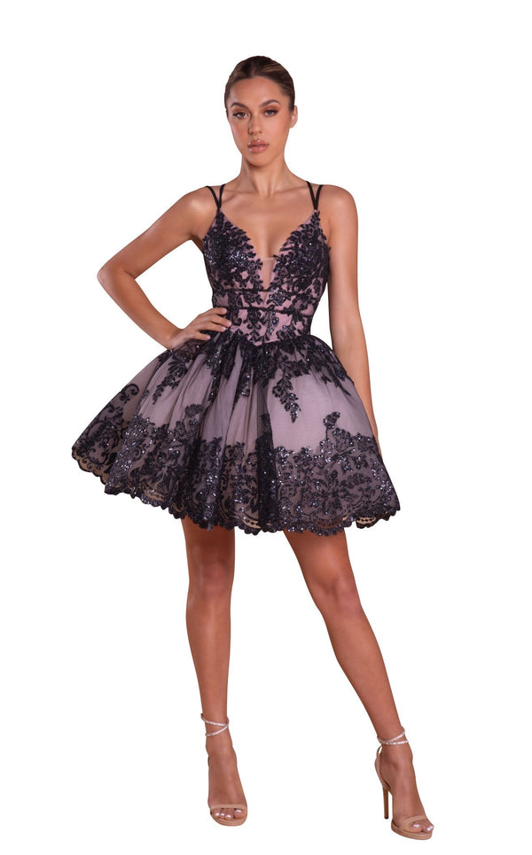 Portia and Scarlett PS21007 Black/Blush