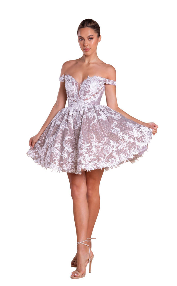 Portia and Scarlett PS21017 White-Nude