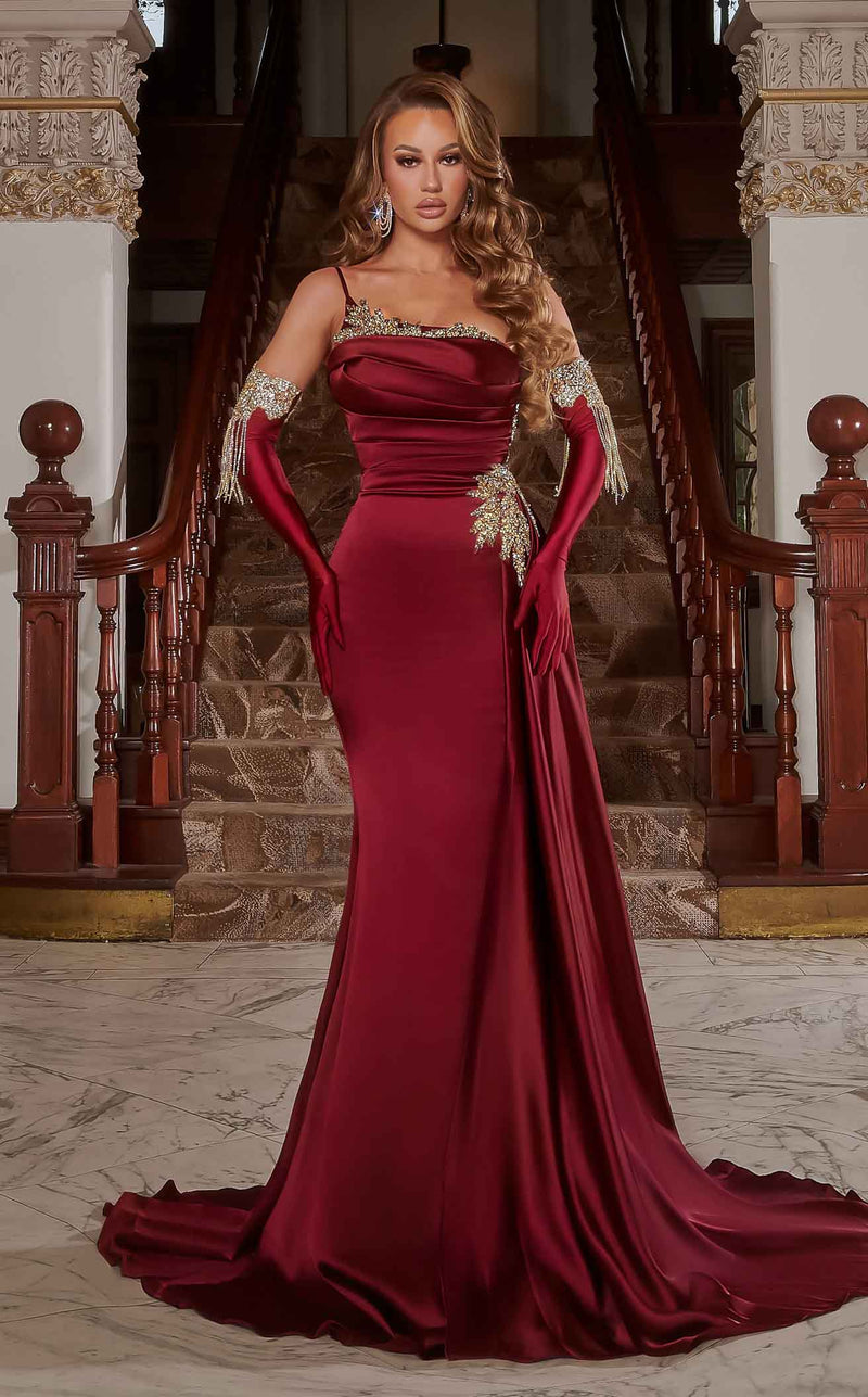 Portia and Scarlett PS22122 Deep-Red