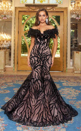 Portia and Scarlett PS22227 Black-Nude