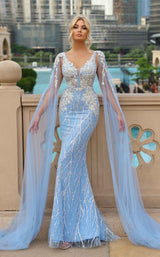 Portia and Scarlett PS22257 Blue/Silver
