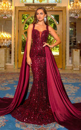 Portia and Scarlett PS22271 Deep Red