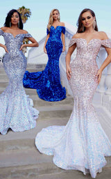 Portia and Scarlett PS22353 SILVER/COBALT/PINK_SILVER