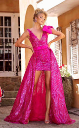 Portia and Scarlett PS23169 Dress Pink