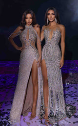 Portia and Scarlett PS23724C Silver/Nude