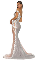 Portia and Scarlett PS5009 Silver/Nude