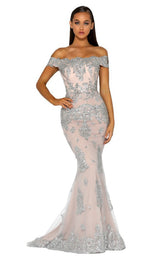 Portia and Scarlett PS5019 Silver/Nude