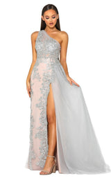 Portia and Scarlett PS5051 Silver/Nude
