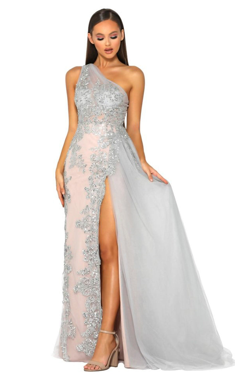 Portia and Scarlett PS5051 Silver/Nude