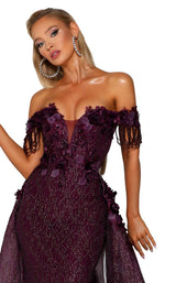 Portia and Scarlett PS6001S Plum