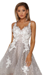 Portia and Scarlett PS6003 Ivory/Silver