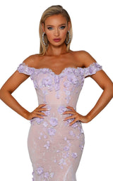 Portia and Scarlett PS6005 Lilac/Nude