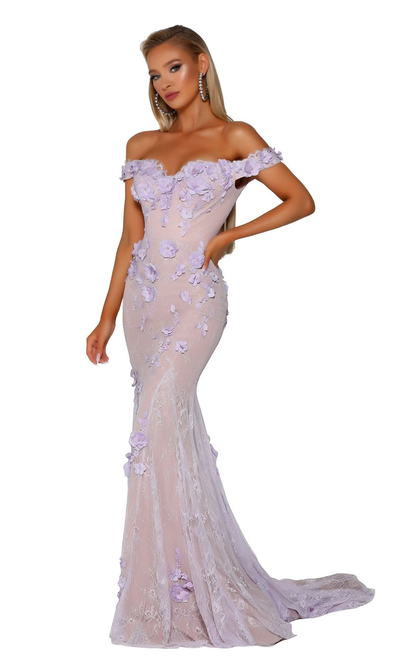Portia and Scarlett PS6005 Lilac/Nude