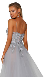 Portia and Scarlett PS6012 Silver/Nude