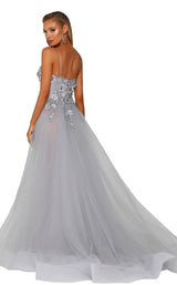 Portia and Scarlett PS6012 Silver/Nude