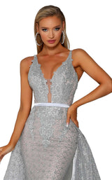 Portia and Scarlett PS6027S Silver/Nude