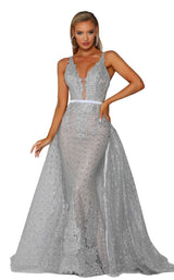 Portia and Scarlett PS6027S Silver/Nude