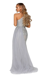Portia and Scarlett PS6074 Silver/Nude