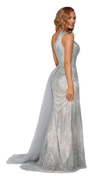 Portia and Scarlett PS6074 Silver/Nude