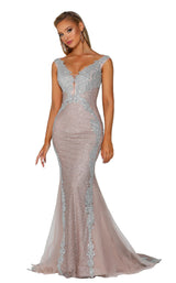 Portia and Scarlett PS6075 Silver/Nude
