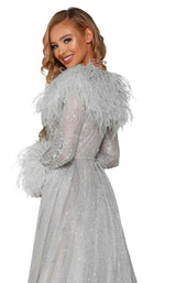 Portia and Scarlett PS6092 Silver-Nude