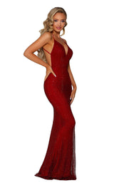 Portia and Scarlett PS6324 Deep-Red