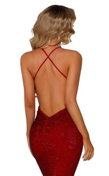 Portia and Scarlett PS6324 Deep-Red