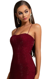 Portia and Scarlett PS6328 Deep Red