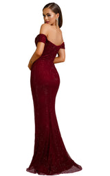 Portia and Scarlett PS6335 Deep Red