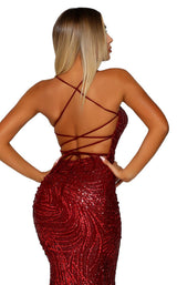 Portia and Scarlett PS6363 Deep Red