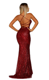 Portia and Scarlett PS6363 Deep Red