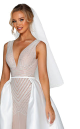 Portia and Scarlett PSB6808S Ivory/Nude