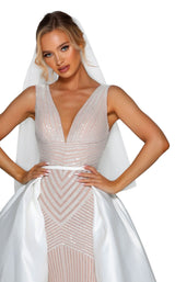 Portia and Scarlett PSB6808S Ivory/Nude