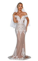 Portia and Scarlett PSB6811 Ivory/Nude